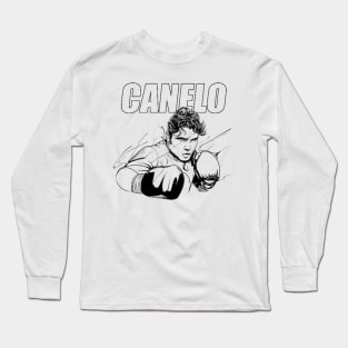 Canelo Alvarez boxing 5 Long Sleeve T-Shirt